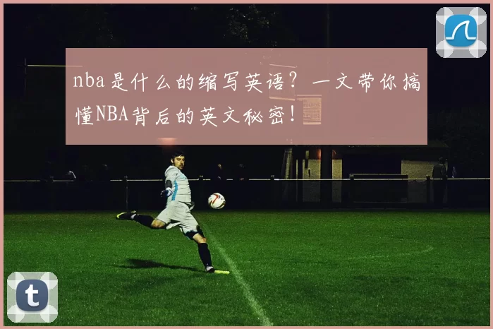 nba是什么的缩写英语？一文带你搞懂NBA背后的英文秘密！