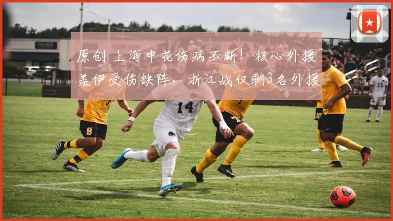 原创 上海申花伤病不断！核心外援盖伊受伤缺阵，浙江战仅剩3名外援可用