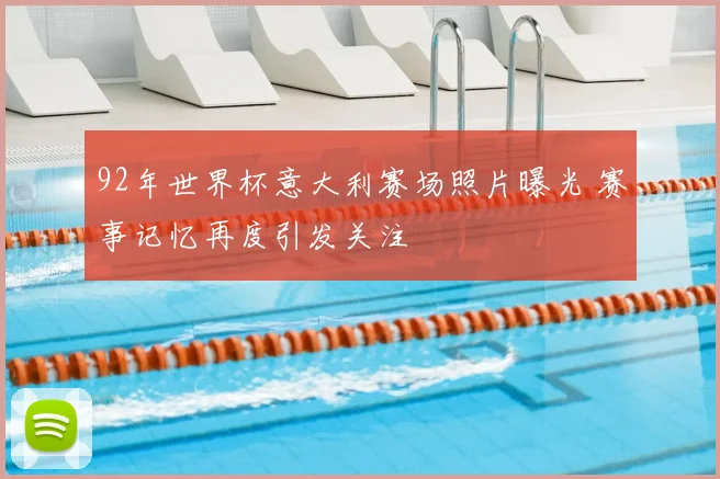 92年世界杯意大利赛场照片曝光 赛事记忆再度引发关注